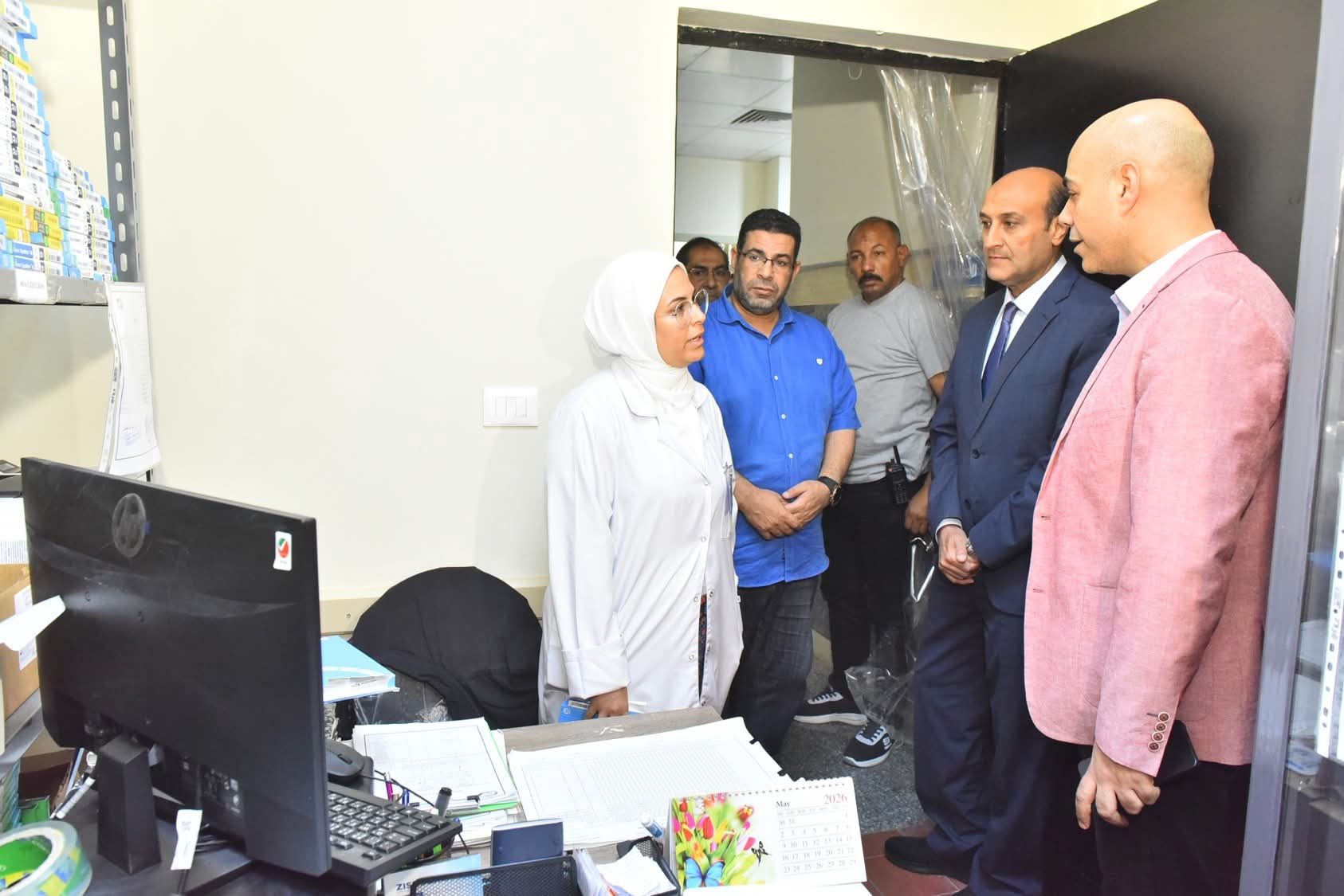زيارة مفاجئة لمحافظة أسيوط إلي مستشفي المبرة بأسيوط