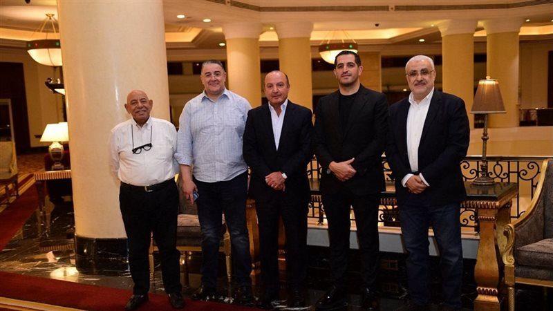 وفد الزمالك يزور بعثة اتحاد العاصمة
