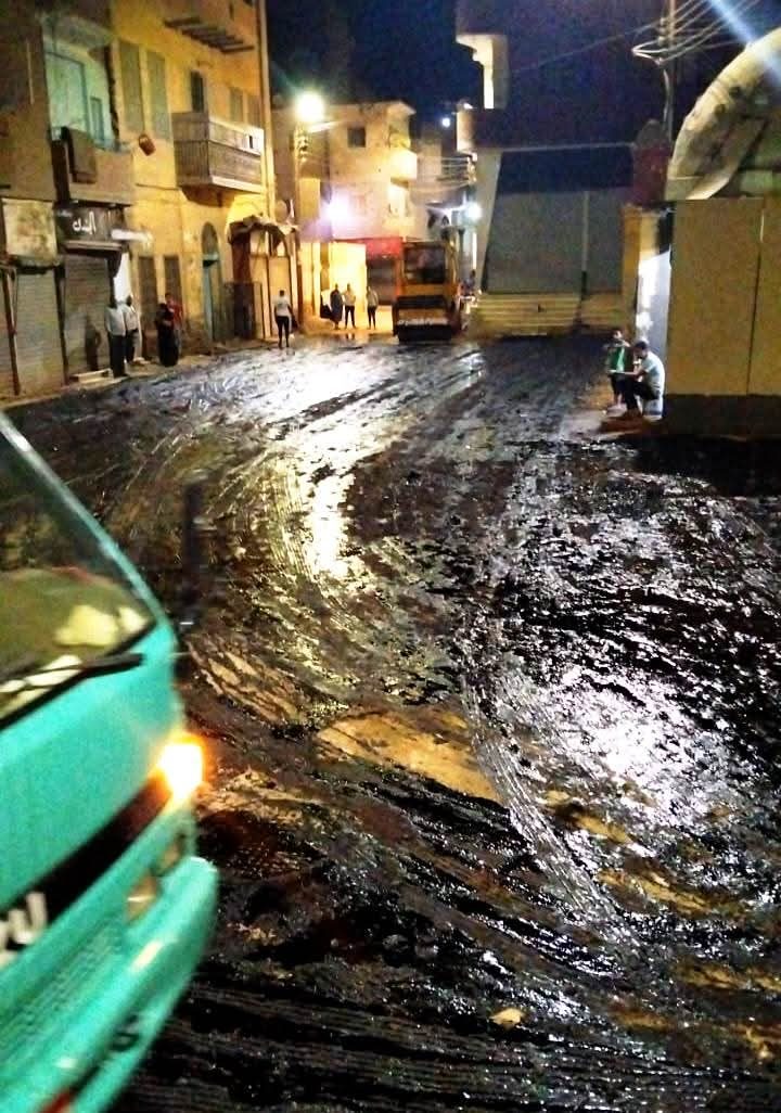 رفع كفاءة الشوارع والطرق الداخلية والرئيسية