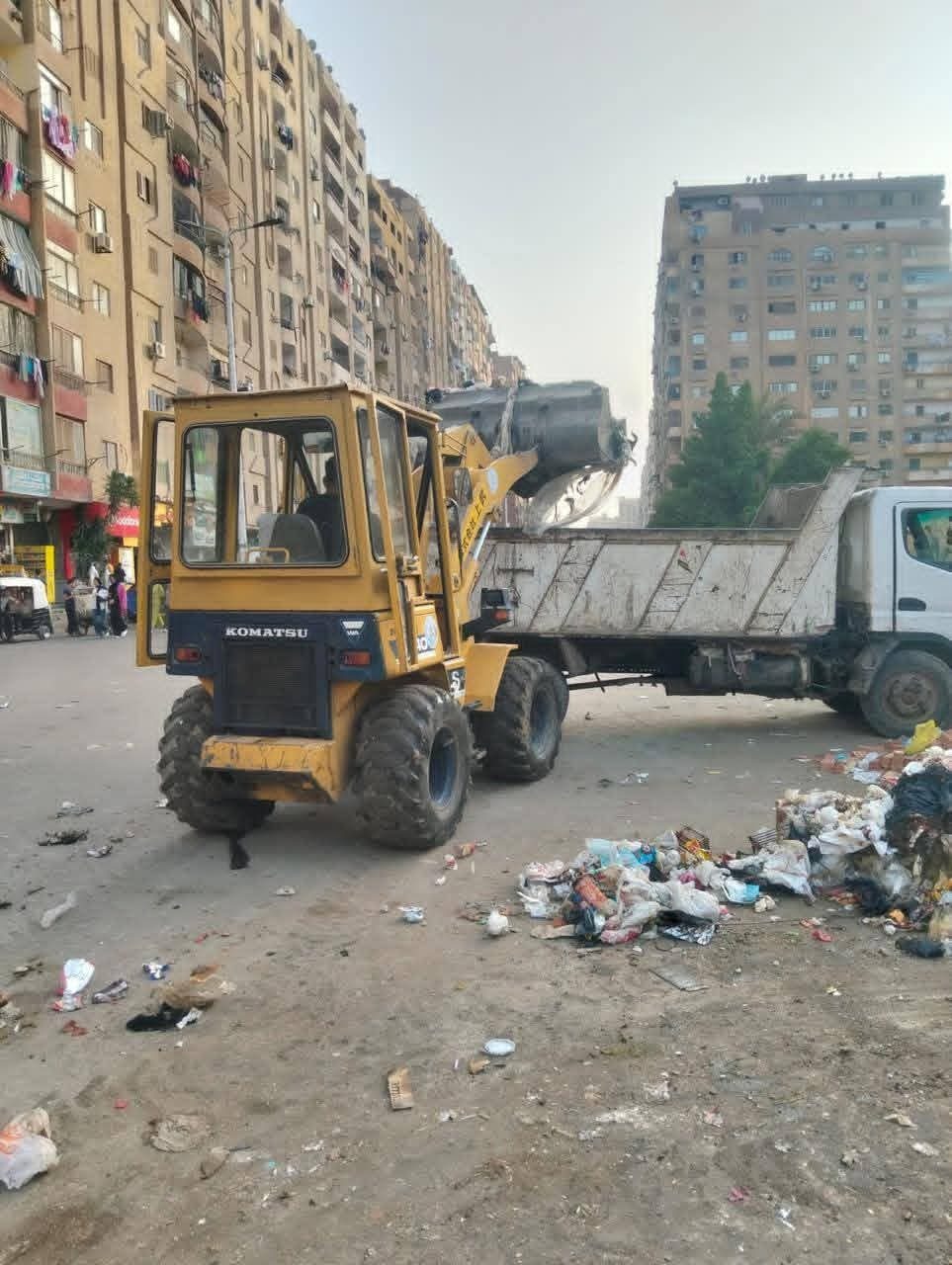 إزالة تعديات بحي الطالبية