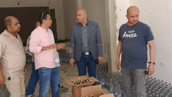 ضبط مخزن غير مرخص بمطروح