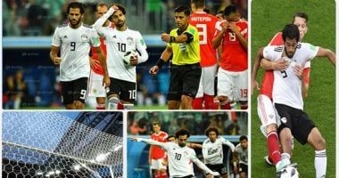 مباراة مصر وروسيا