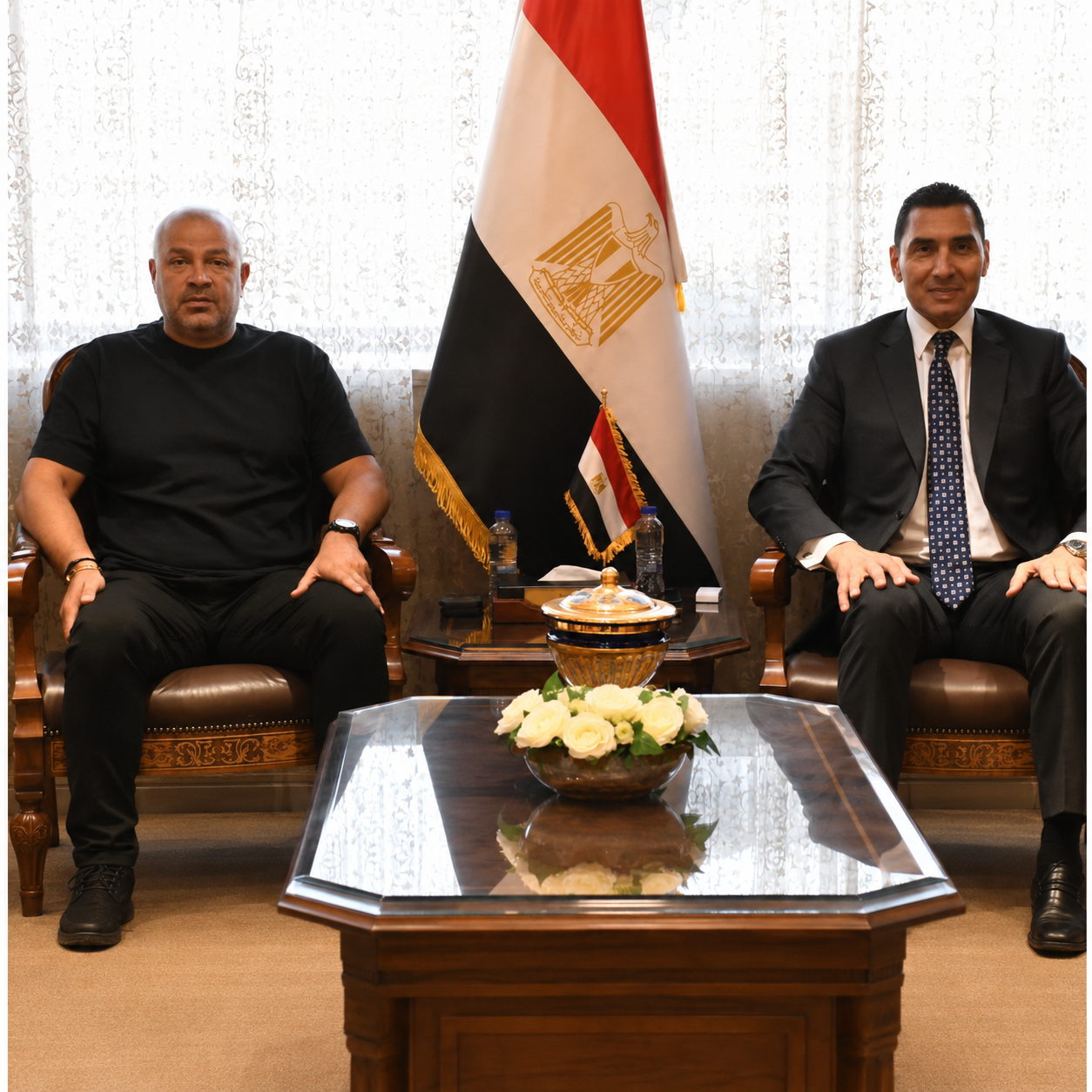 وزير الشباب والرياضة ورئيس رابطة الأندية يبحثان دعم الأندية الجماهيرية وفق خطط مجالس إداراتها