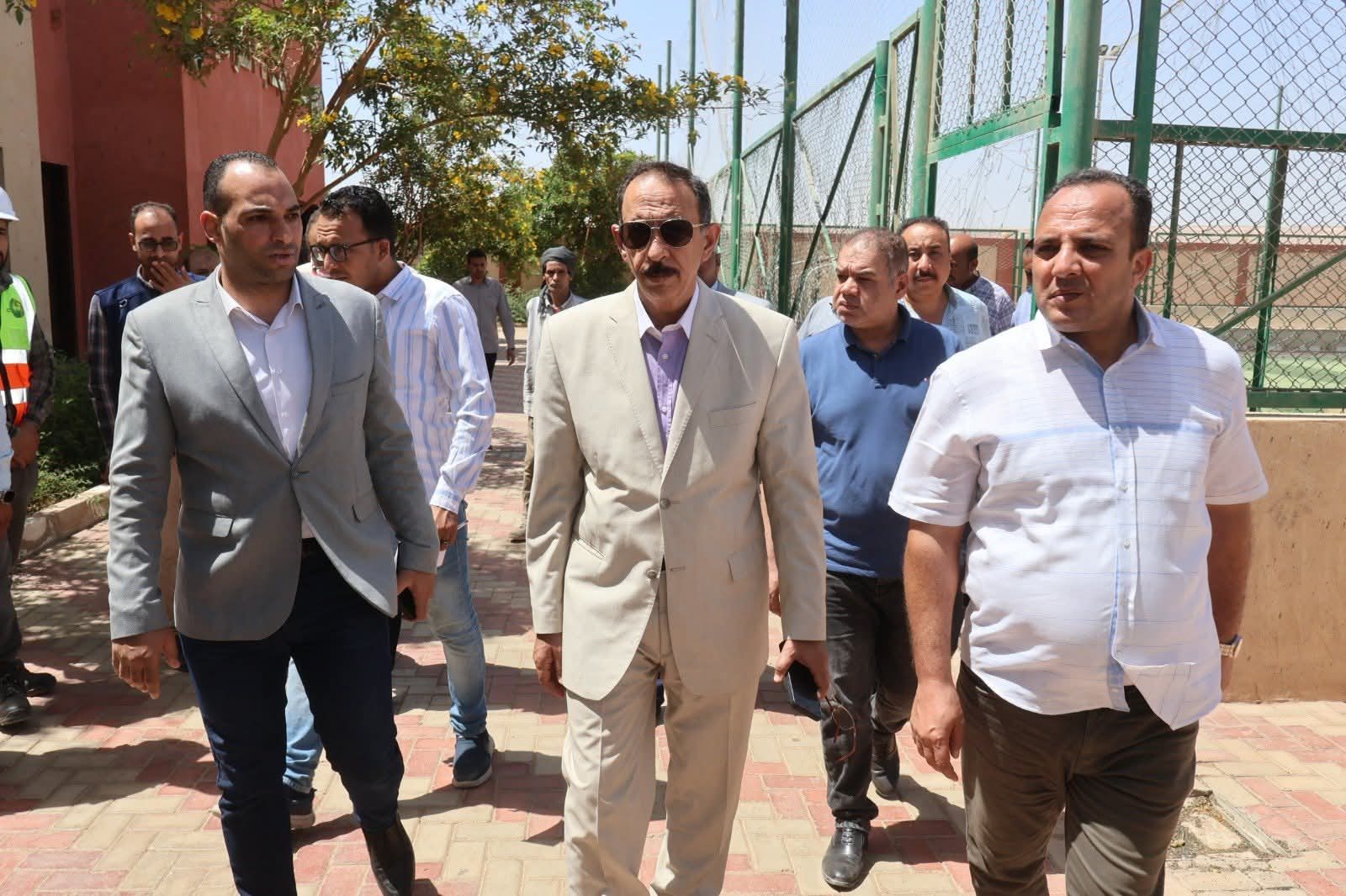 جولة ميدانية مفاجئة لمحافظ سوهاج