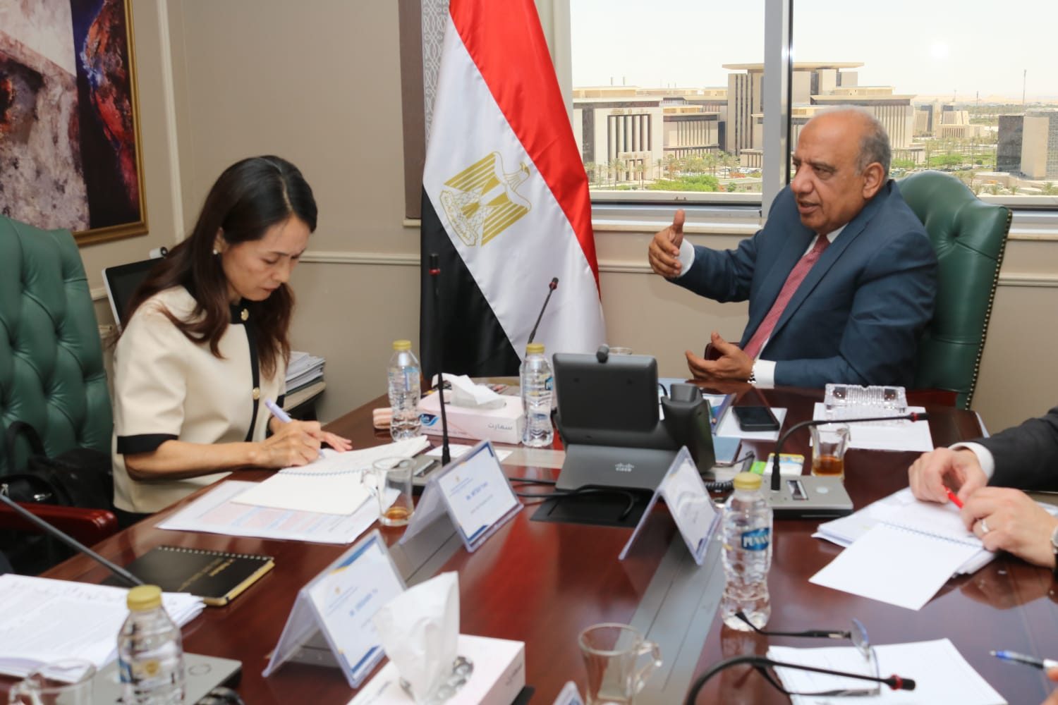الدكتور محمود عصمت وزير الكهرباء