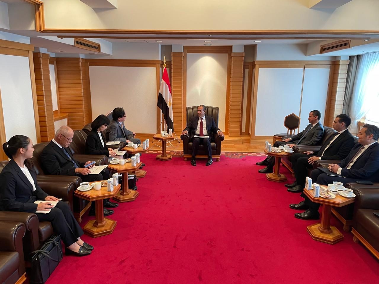 وزير الخارجية يستعرض تطوير الاقتصاد والبنى التحتية التي حدثت في مصر