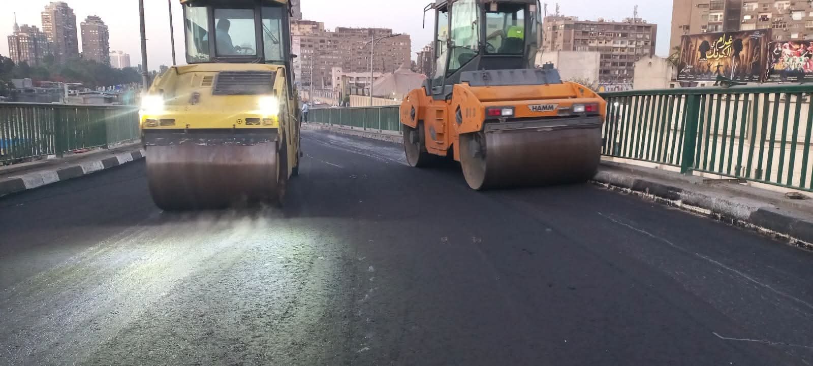 رصف كوبري 15مايو
