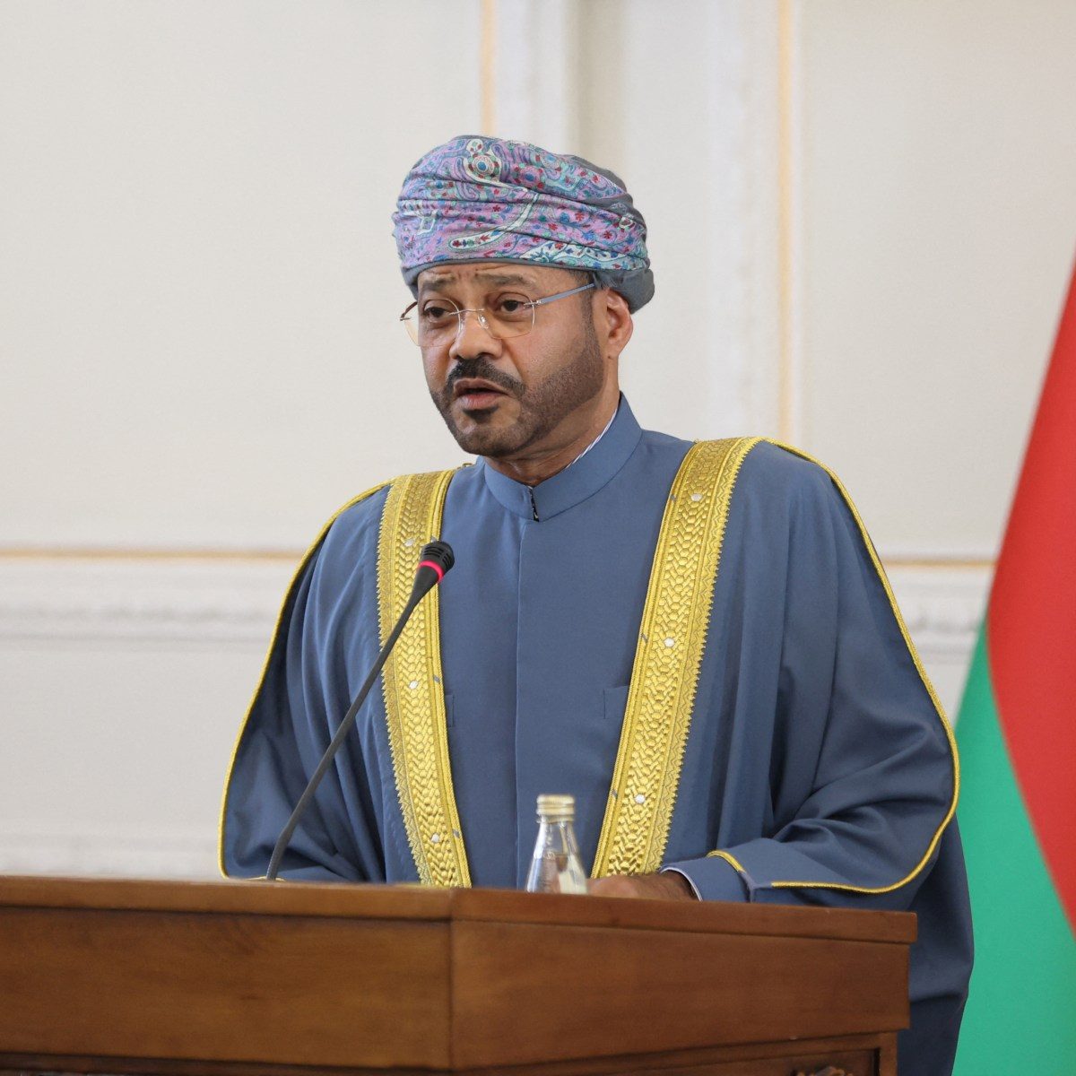 وزير خارجية عمان بدر بوسعيدى