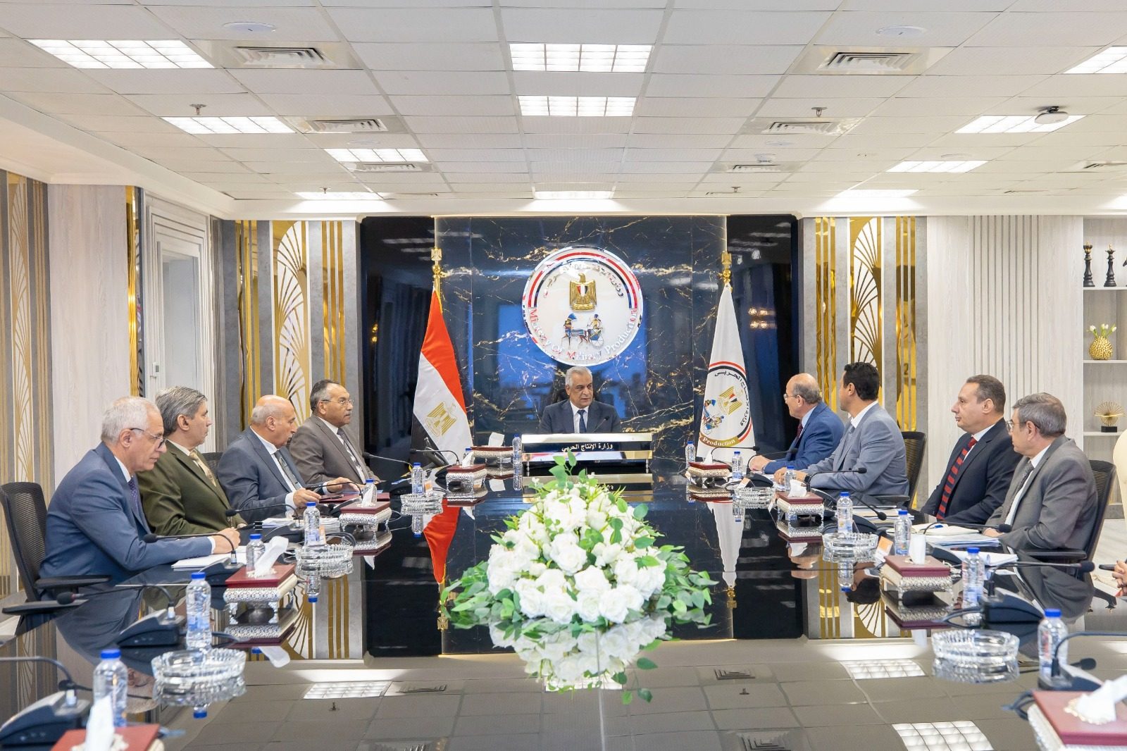الدكتور مهندس صلاح سليمان جمبلاط وزير الدولة للإنتاج الحربي