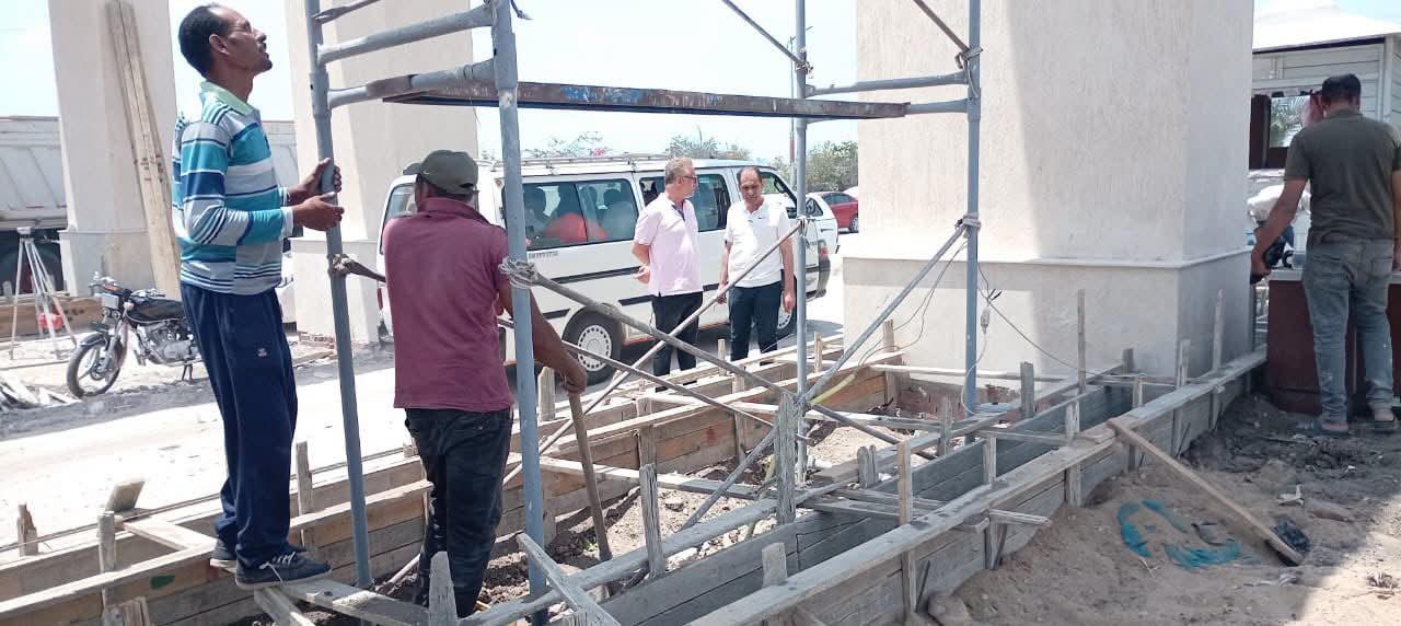 أعمال تطوير ورفع كفاءة الطرق
