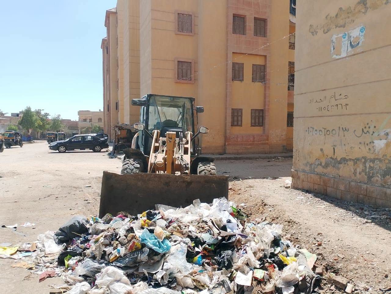 حملة مكثفة للنظافة العامة