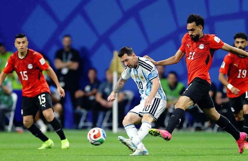 مباراة مصر والأرجنتين