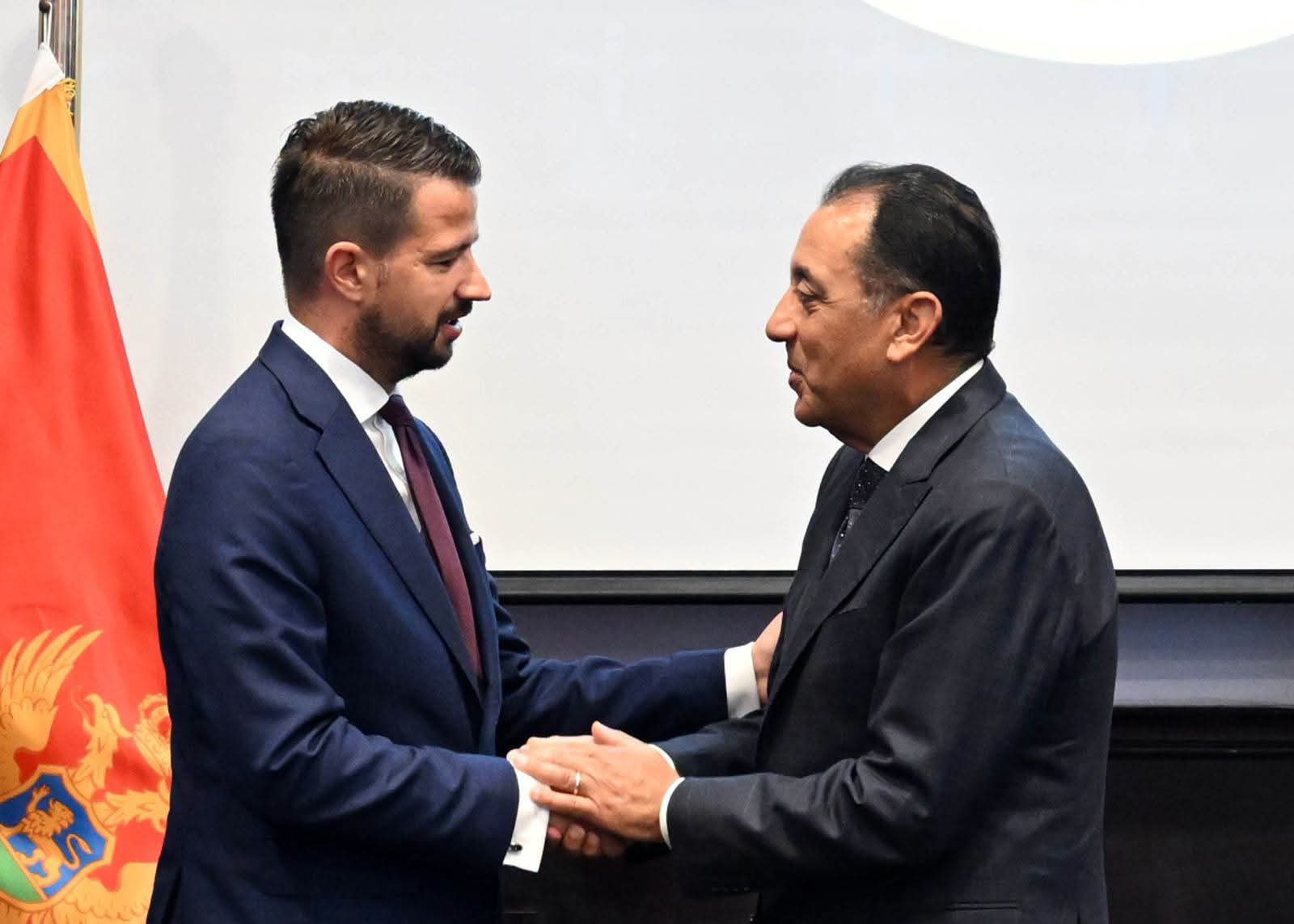 مصر ومونتينيجرو توقعان اتفاقًا لتعزيز التعاون في النقل البحري والموانئ