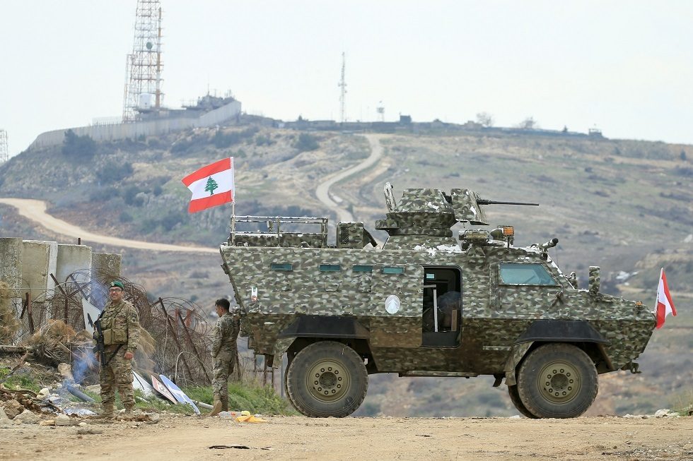الجيش اللبناني جنوب لبنان