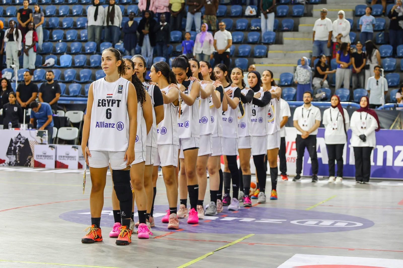 منتخب ناشئات السلة