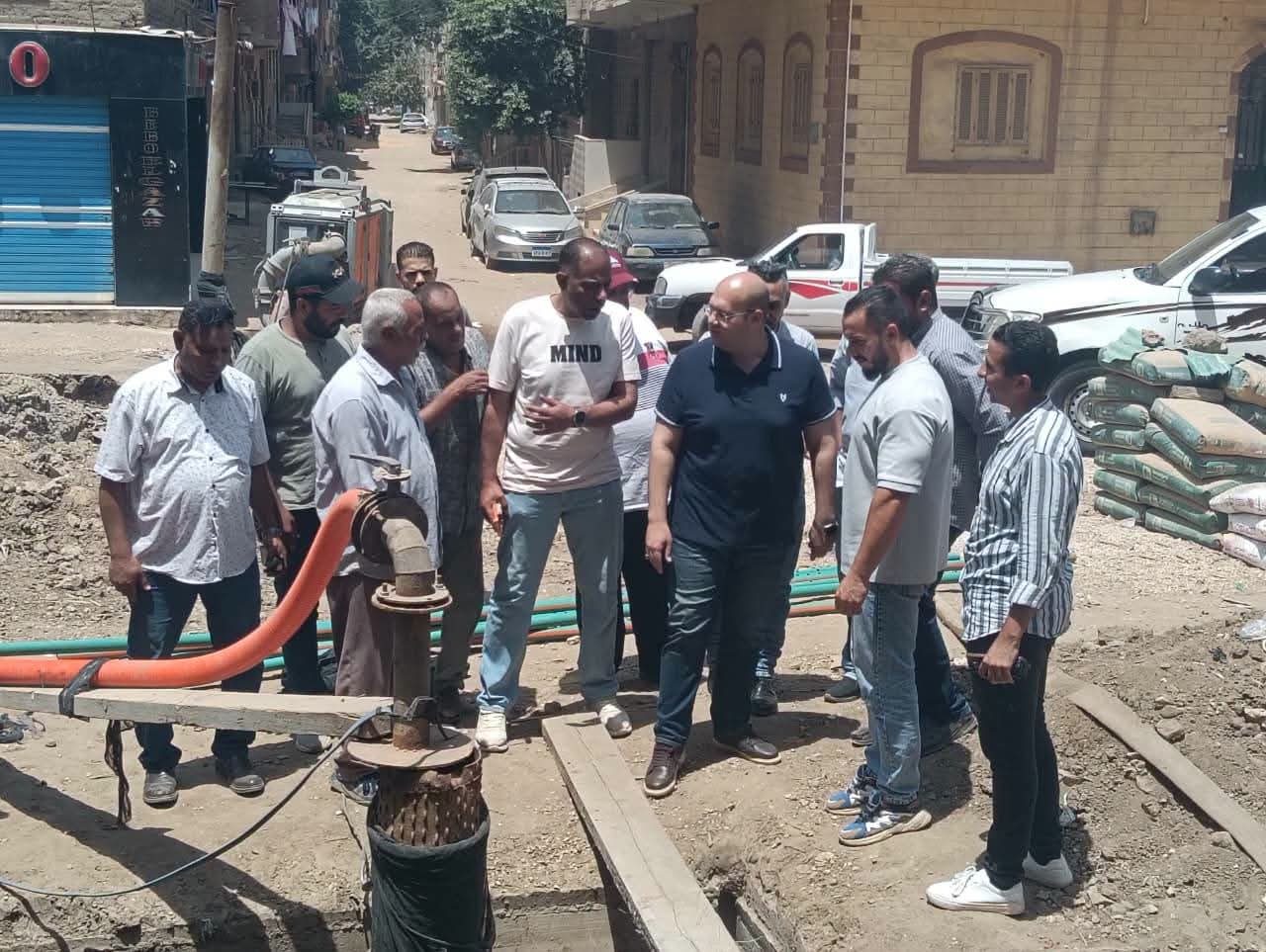 متابعة الحالة العامة للنظافة والإشغالات