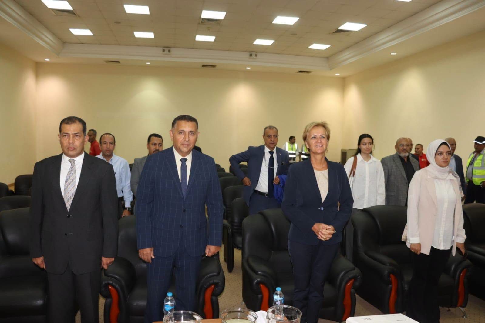 محافظ القليوبية وسفيرة الاتحاد الأوروبي يتفقدان محطة الجبل الأصفر أكبر محطة لمعالجة الصرف الصحي في العالم
