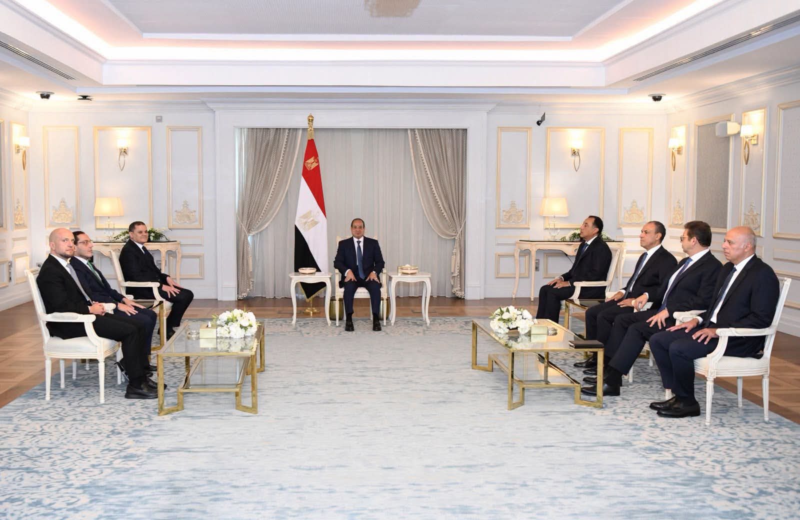 الرئيس السيسي والدبيبة يبحثان تعزيز التعاون المصري الليبي ودعم استقرار المنطقة