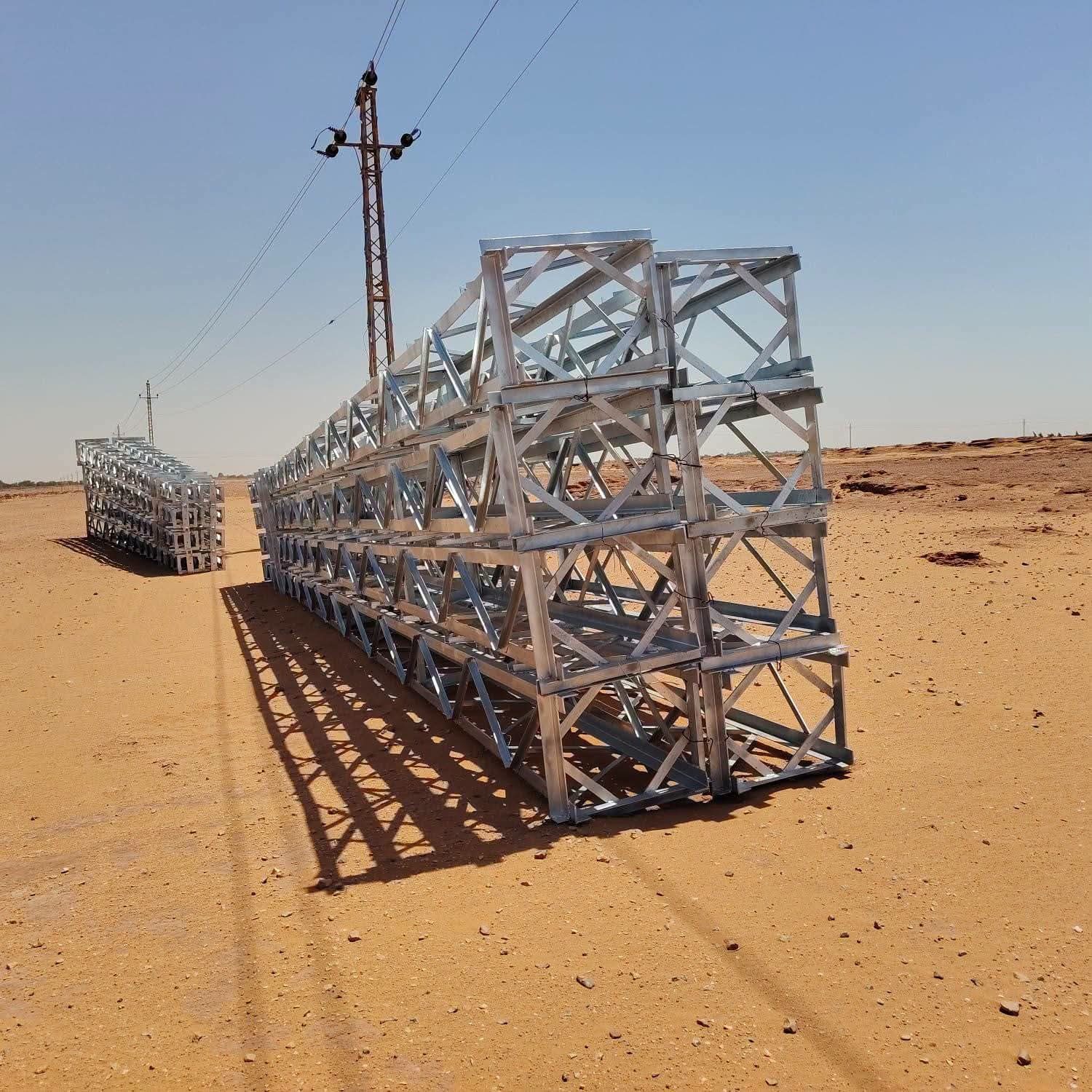 بدء مشروع شبكة الداخلة الشمسية