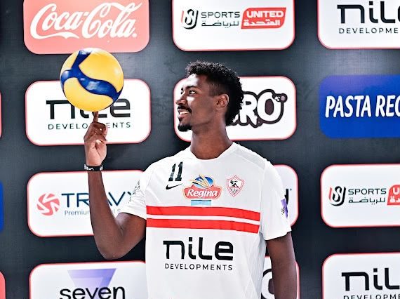 الزمالك يضم معاذ مصطفى "بولو" لتدعيم فريق طائرة الرجال