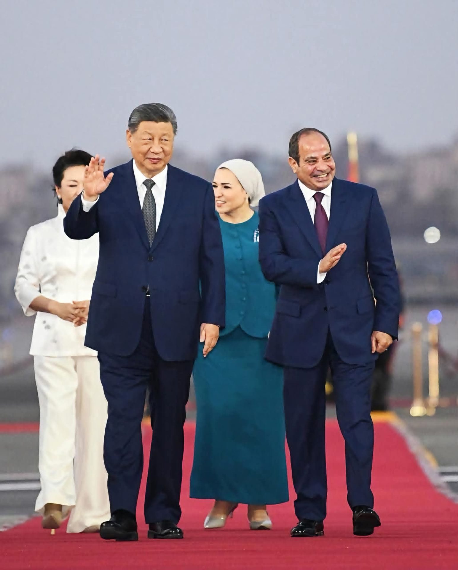 الرئيس السيسي ونظيره الصيني