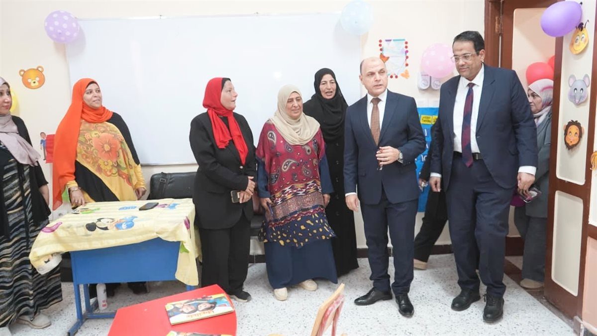 افتتاح مدرسة جلال الدين بالمحلة الكبرى