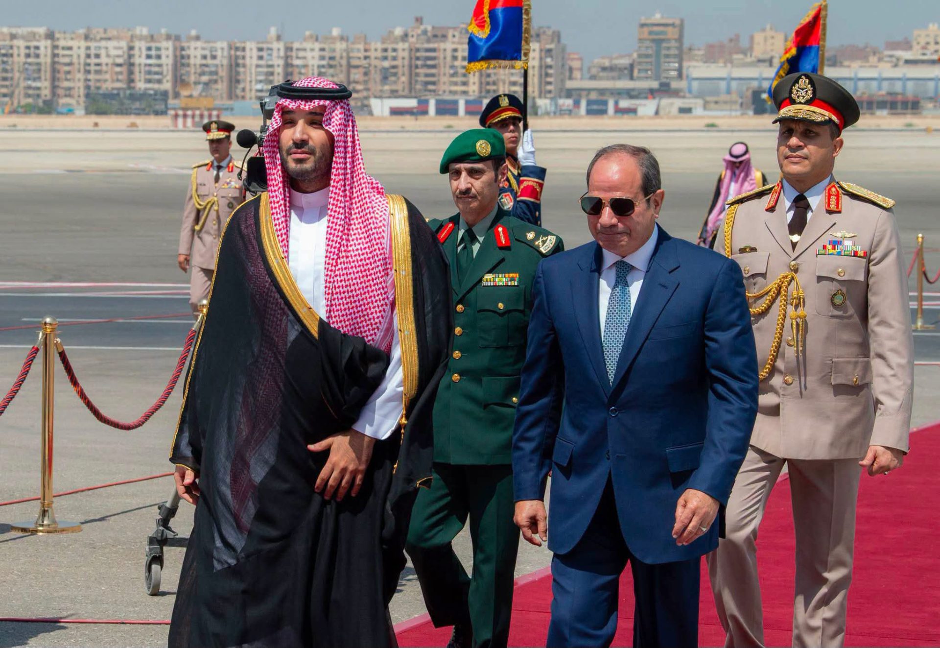الرئيس السيسي وولي العهد السعودي
