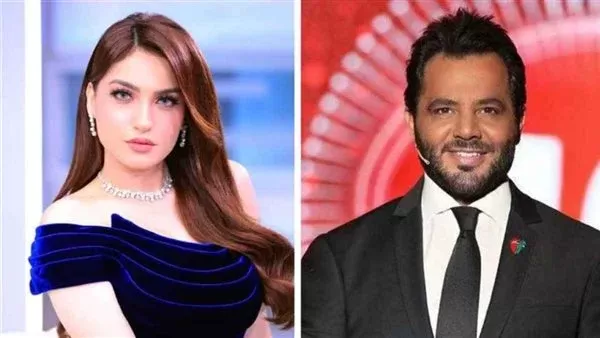 الإعلامي اللبناني نيشان بسداد والإعلامية ياسمين عز