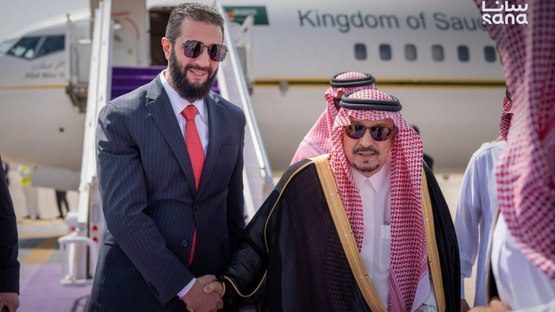 أحمد الشرع يصل الرياض