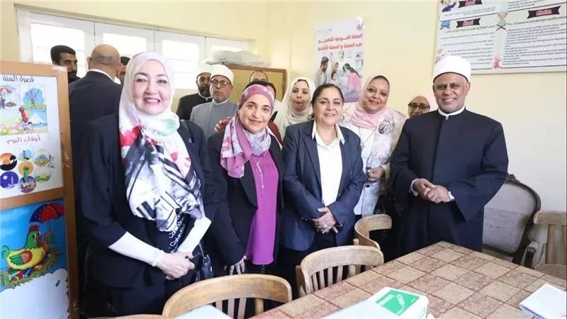 انطلاق حملة التطعيم ضد الحصبة والحصبة الألمانية بالمعاهد الأزهرية في القاهرة