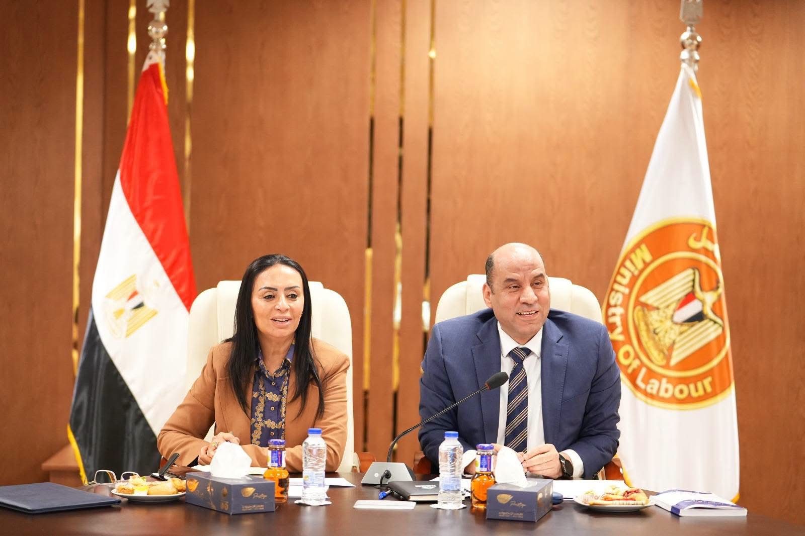 العمل والتضامن تناقشان تقديم حوافز تأمينية وتأمين متناهي الصغر لدمج العمالة غير المنتظمة بالمنظومة الرسمية